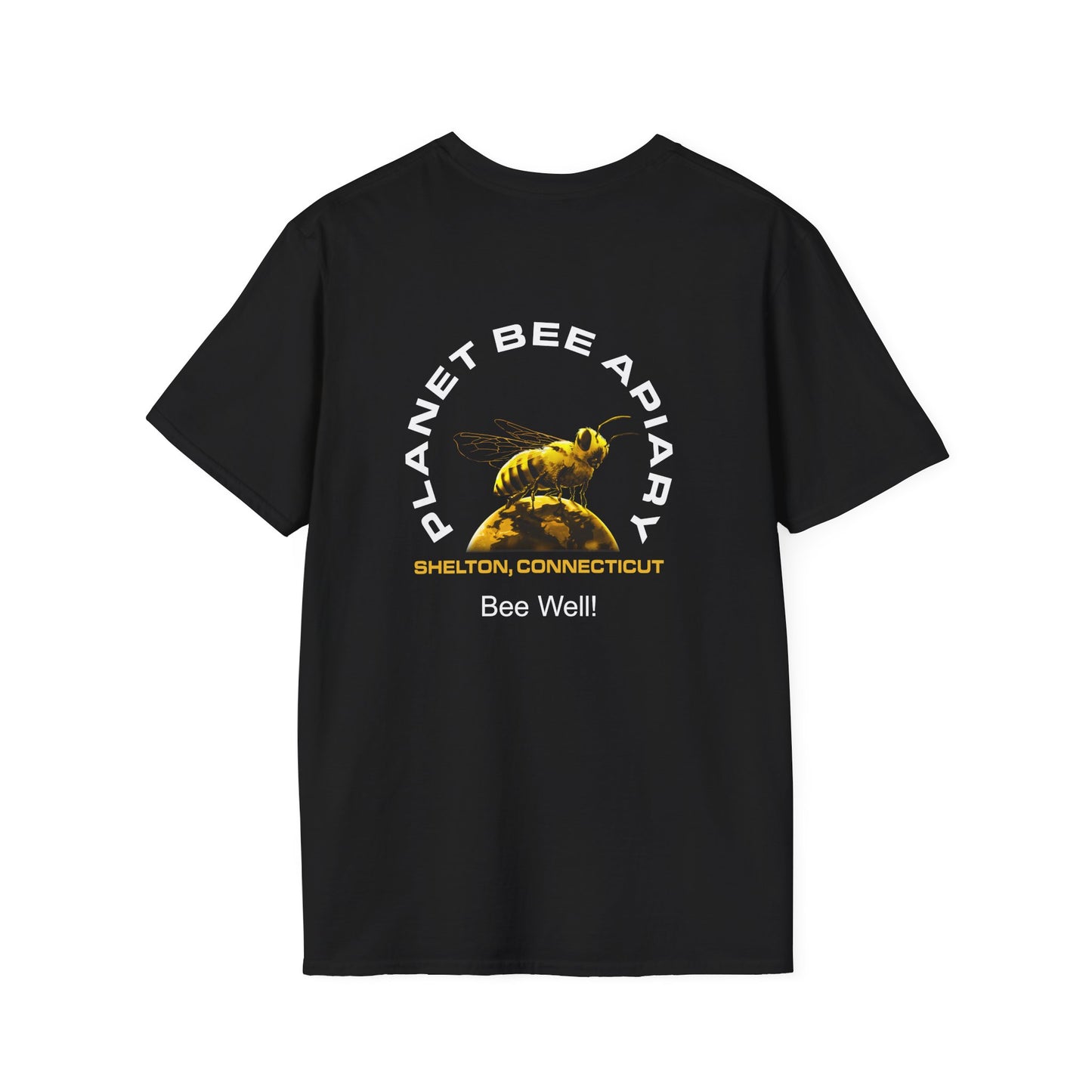 PLANET BEE APIARY "Bee Well" Unisex Softstyle T-Shirt