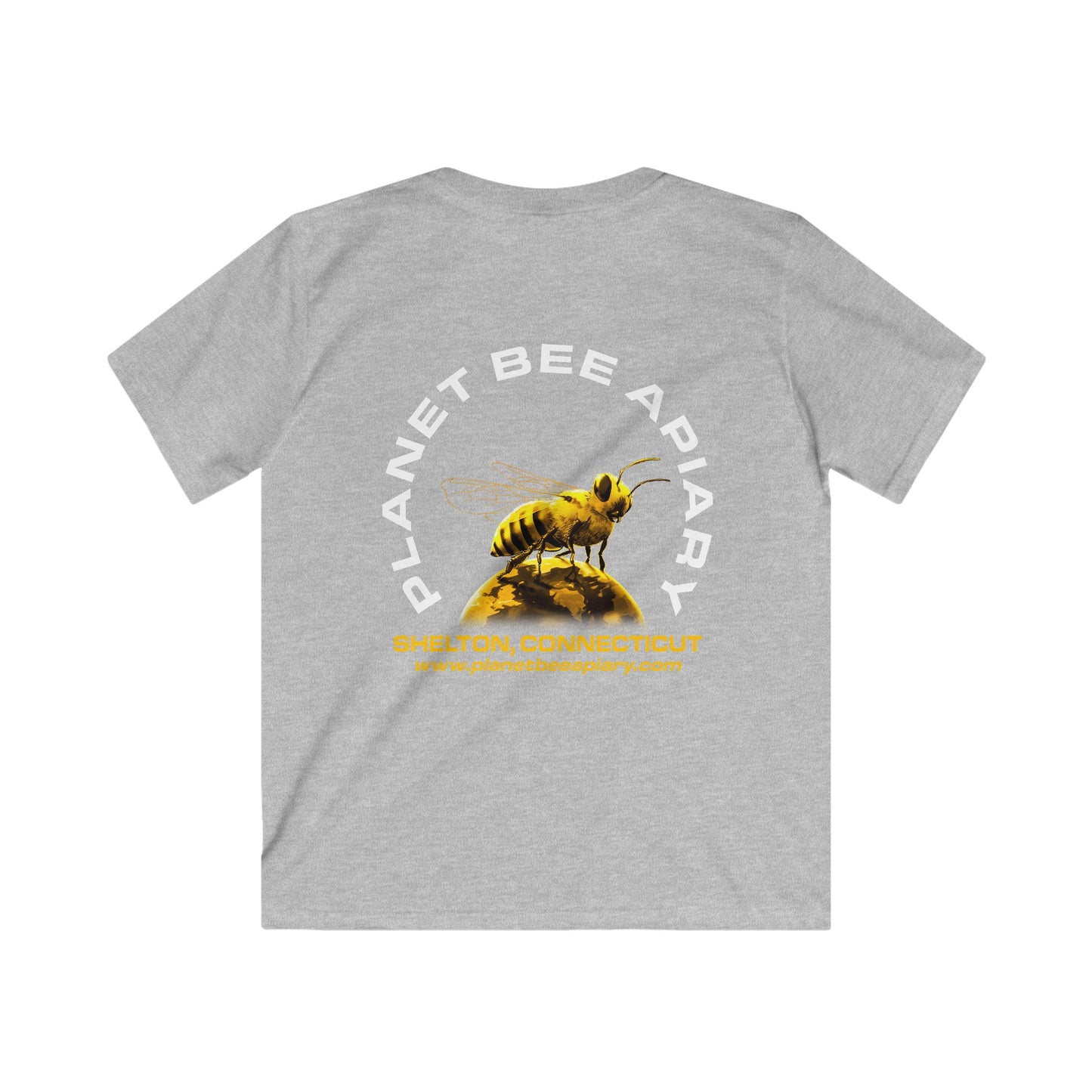 PLANET BEE APIARY Kids Softstyle Tee