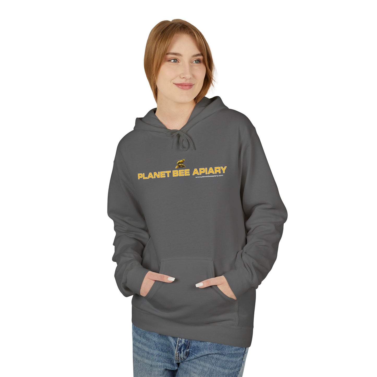 PLANET BEE APIARY Unisex Midweight Softstyle Fleece Hoodie