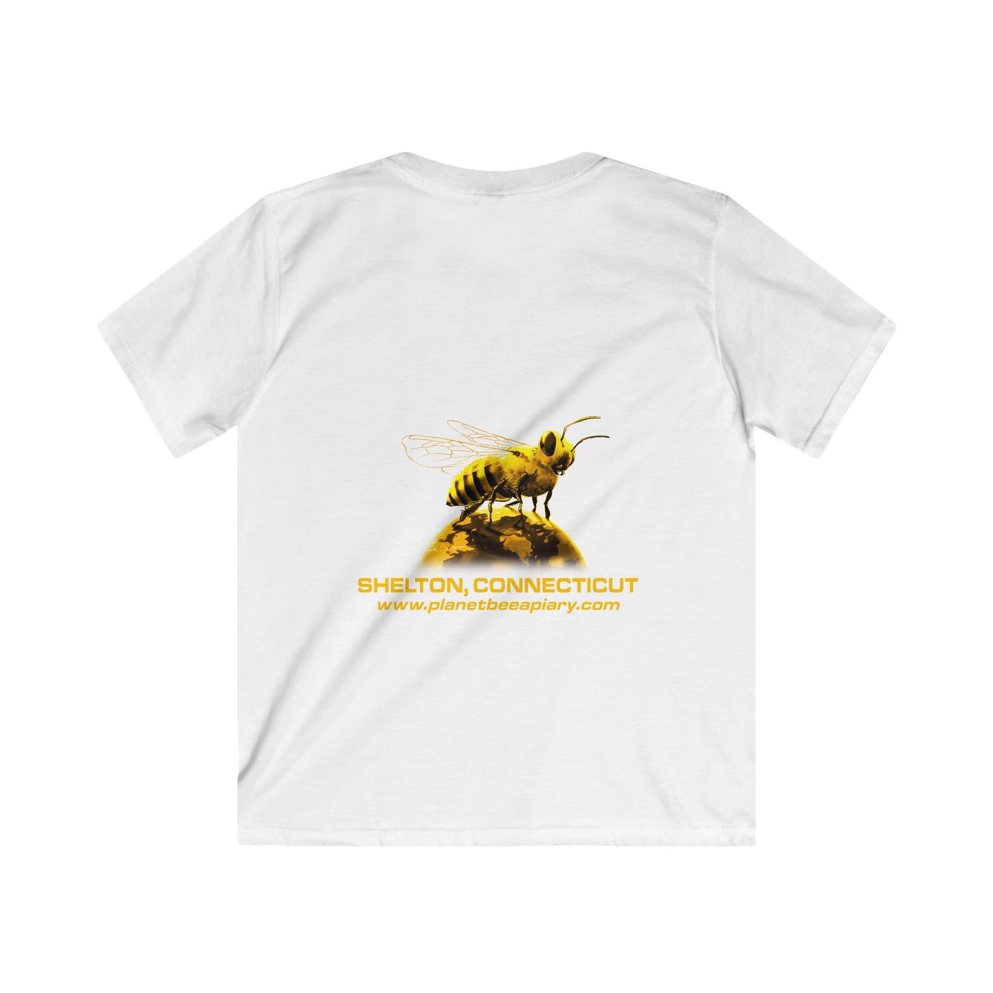 PLANET BEE APIARY Kids Softstyle Tee