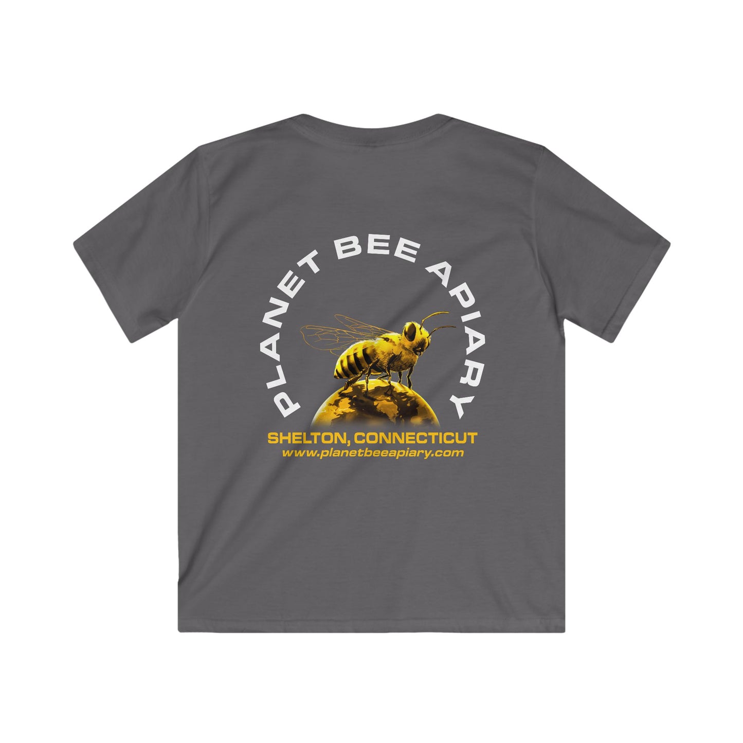 PLANET BEE APIARY Kids Softstyle Tee