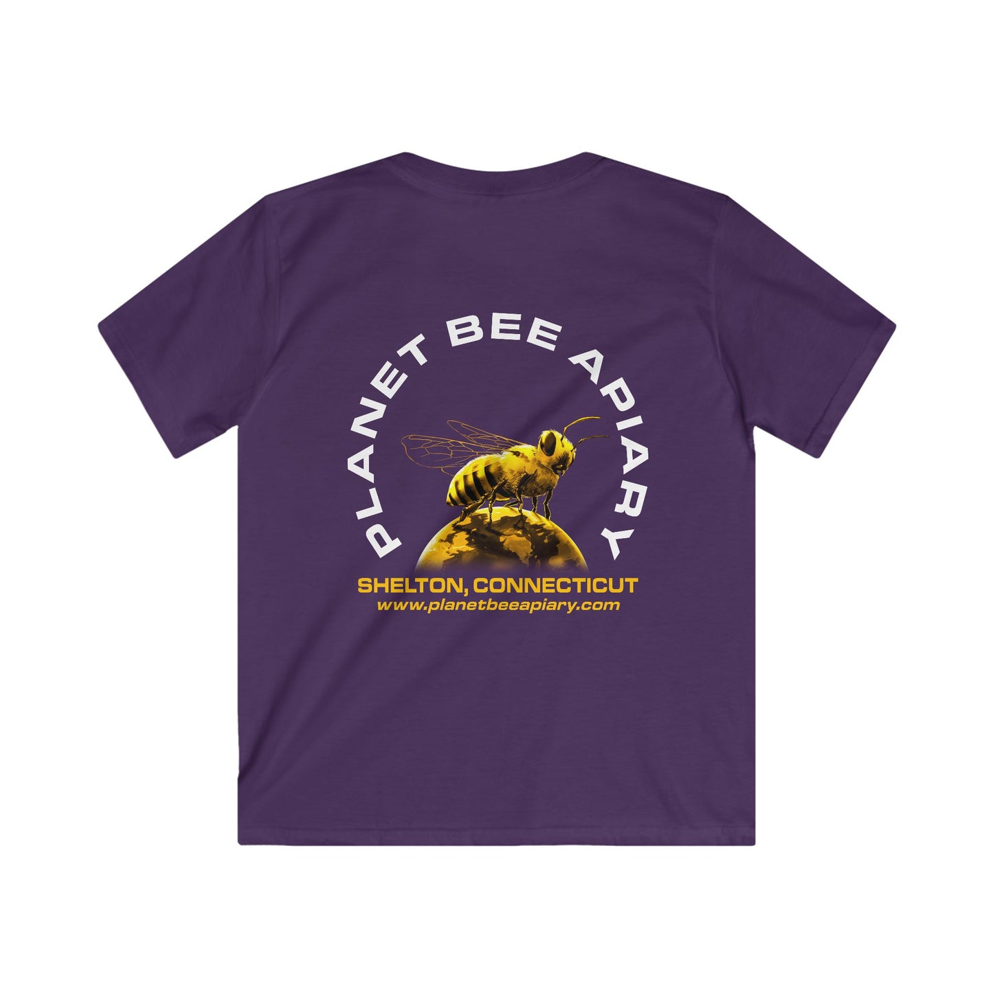PLANET BEE APIARY Kids Softstyle Tee