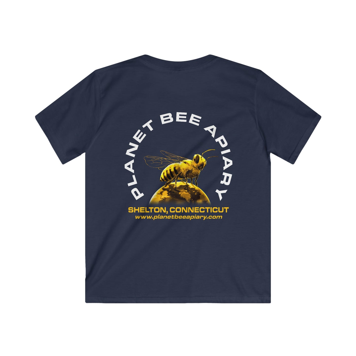 PLANET BEE APIARY Kids Softstyle Tee