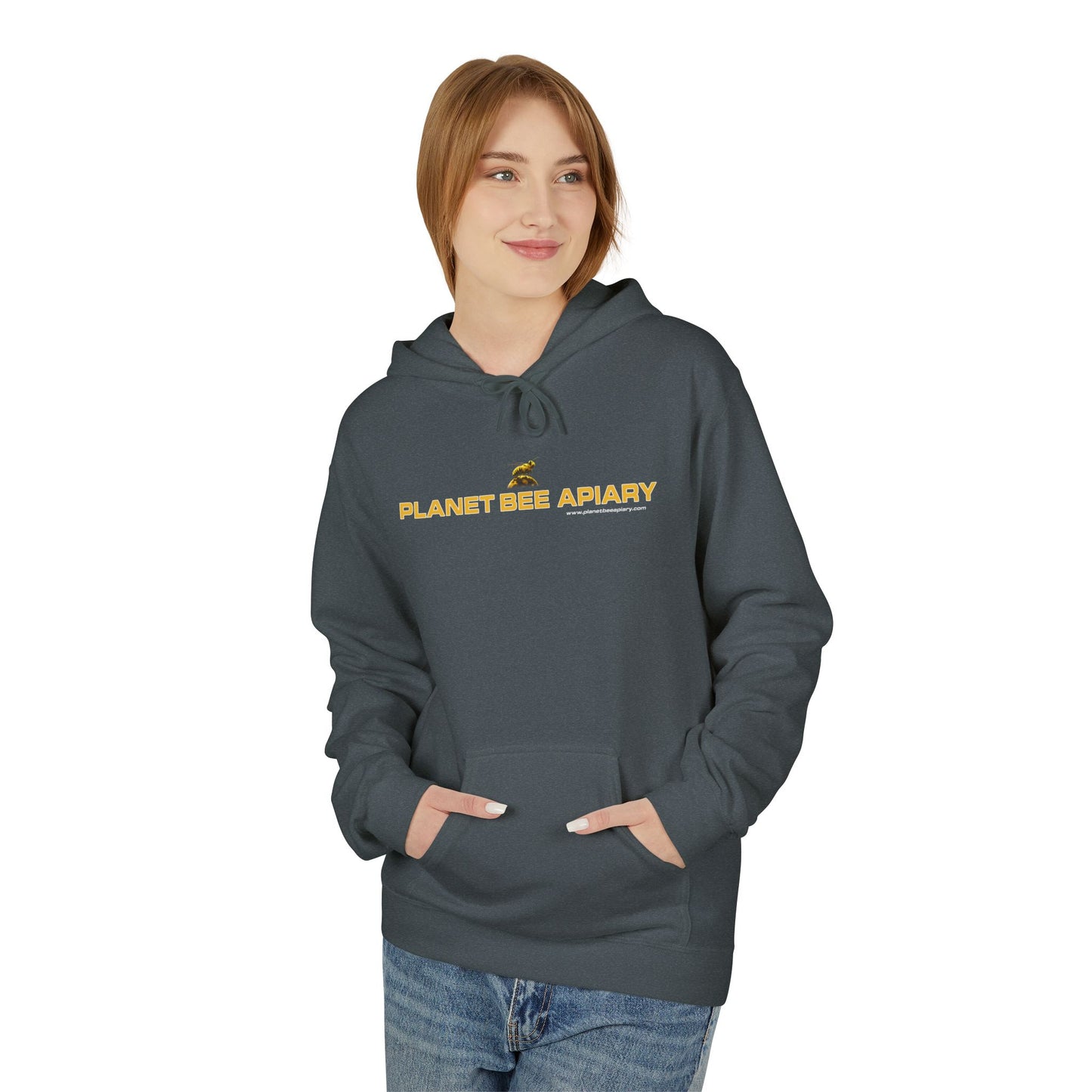 PLANET BEE APIARY Unisex Midweight Softstyle Fleece Hoodie