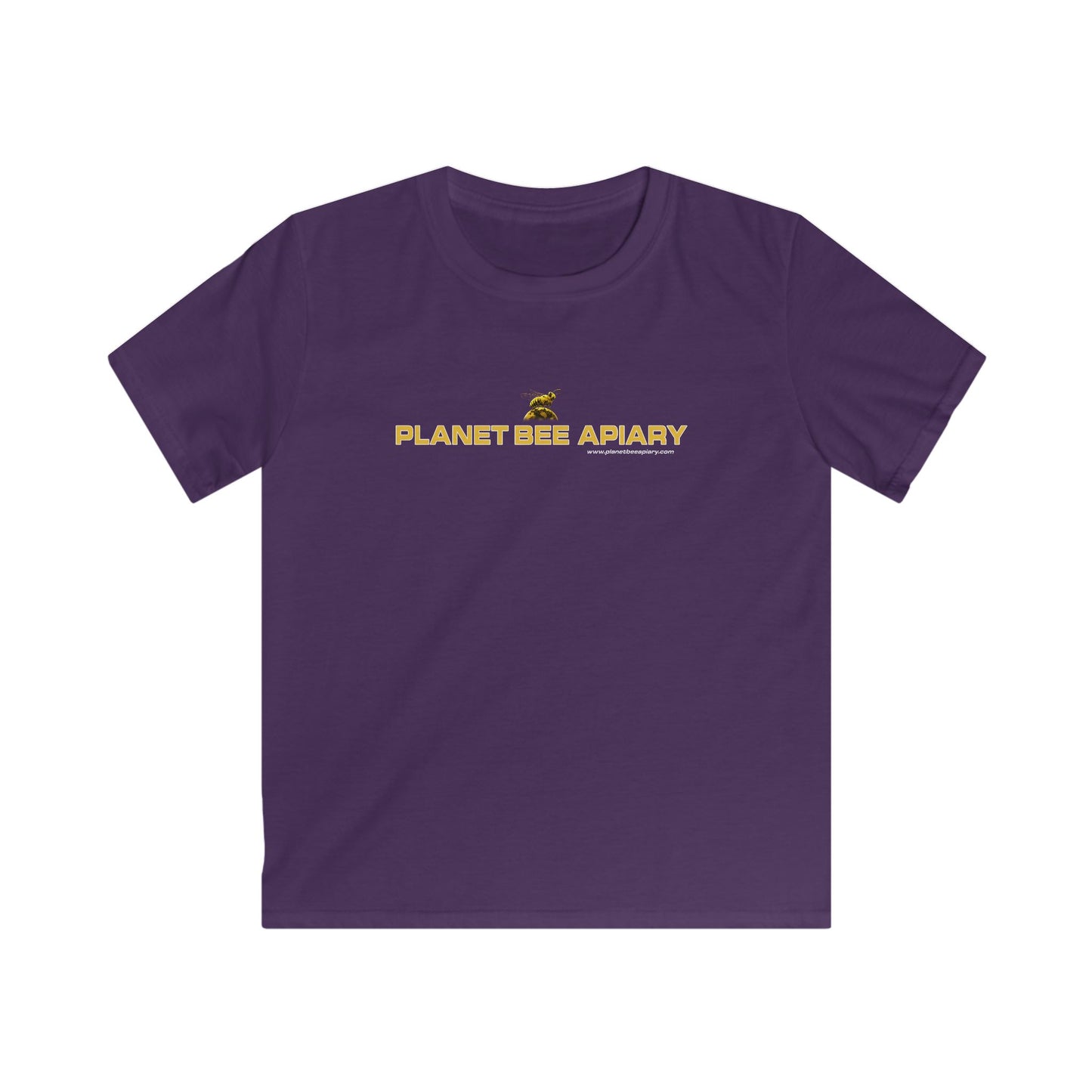PLANET BEE APIARY Kids Softstyle Tee
