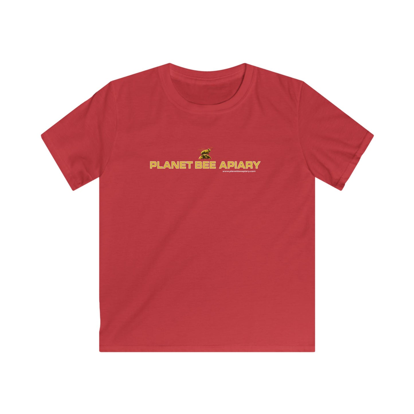 PLANET BEE APIARY Kids Softstyle Tee