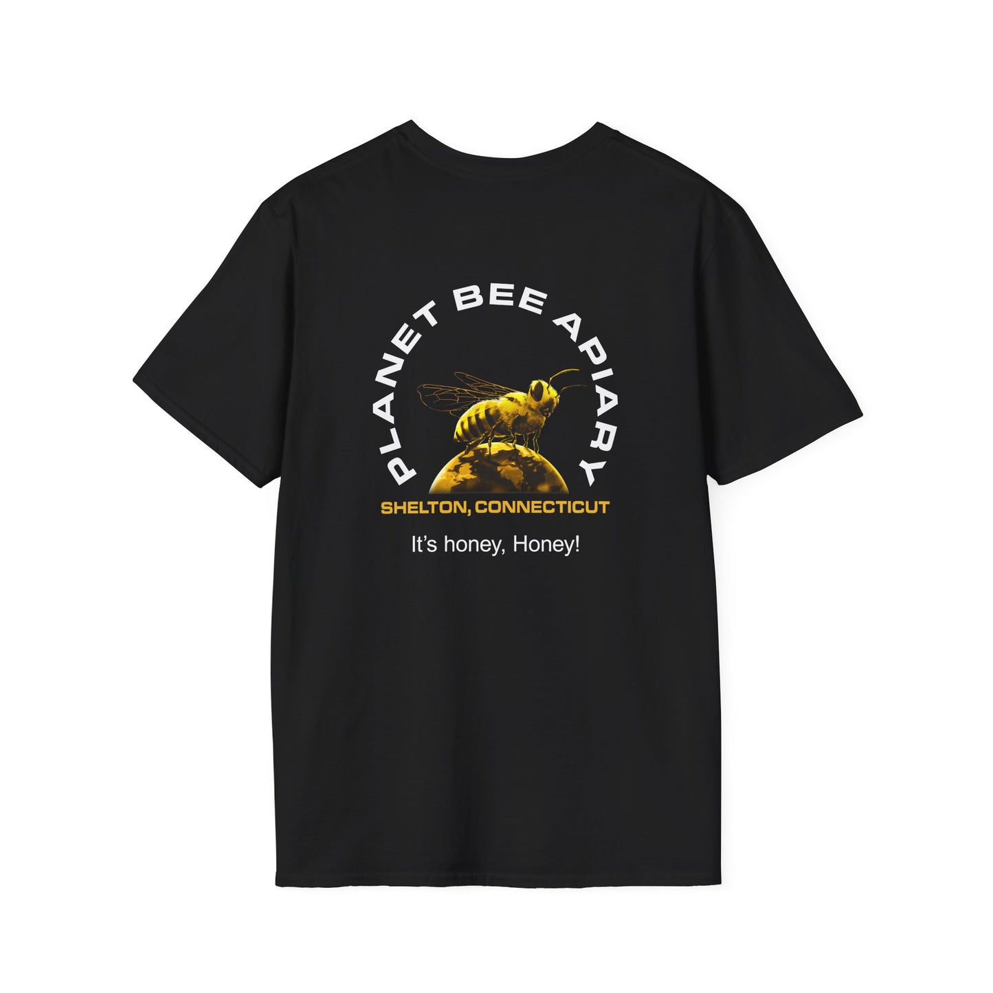 PLANET BEE APIARY "It's honey, Honey" Unisex Softstyle T-Shirt