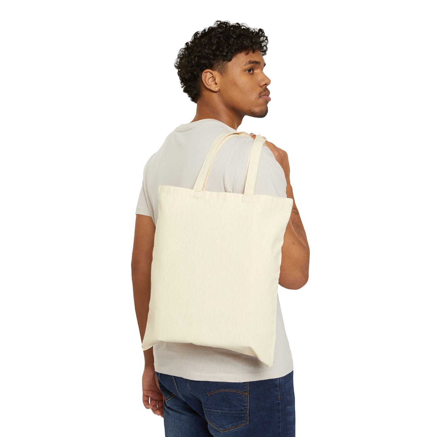 PLANET BEE APIARY Cotton Canvas Tote Bag