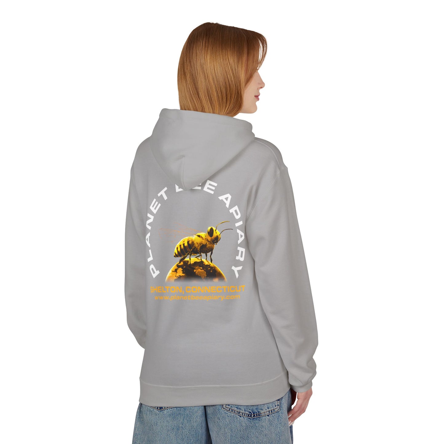 PLANET BEE APIARY Unisex Midweight Softstyle Fleece Hoodie