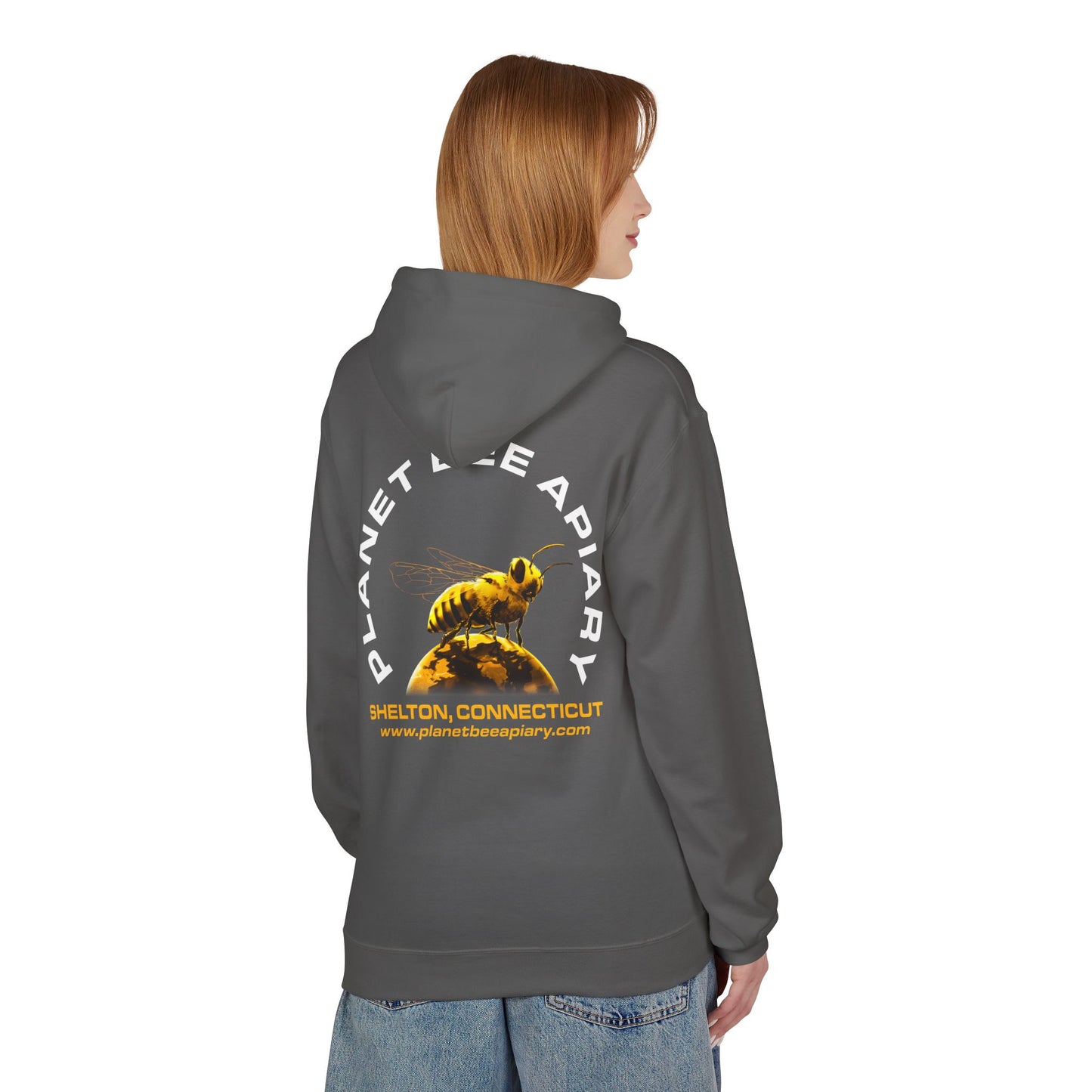 PLANET BEE APIARY Unisex Midweight Softstyle Fleece Hoodie