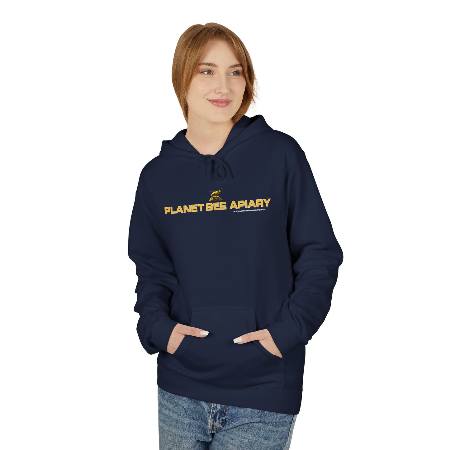 PLANET BEE APIARY Unisex Midweight Softstyle Fleece Hoodie