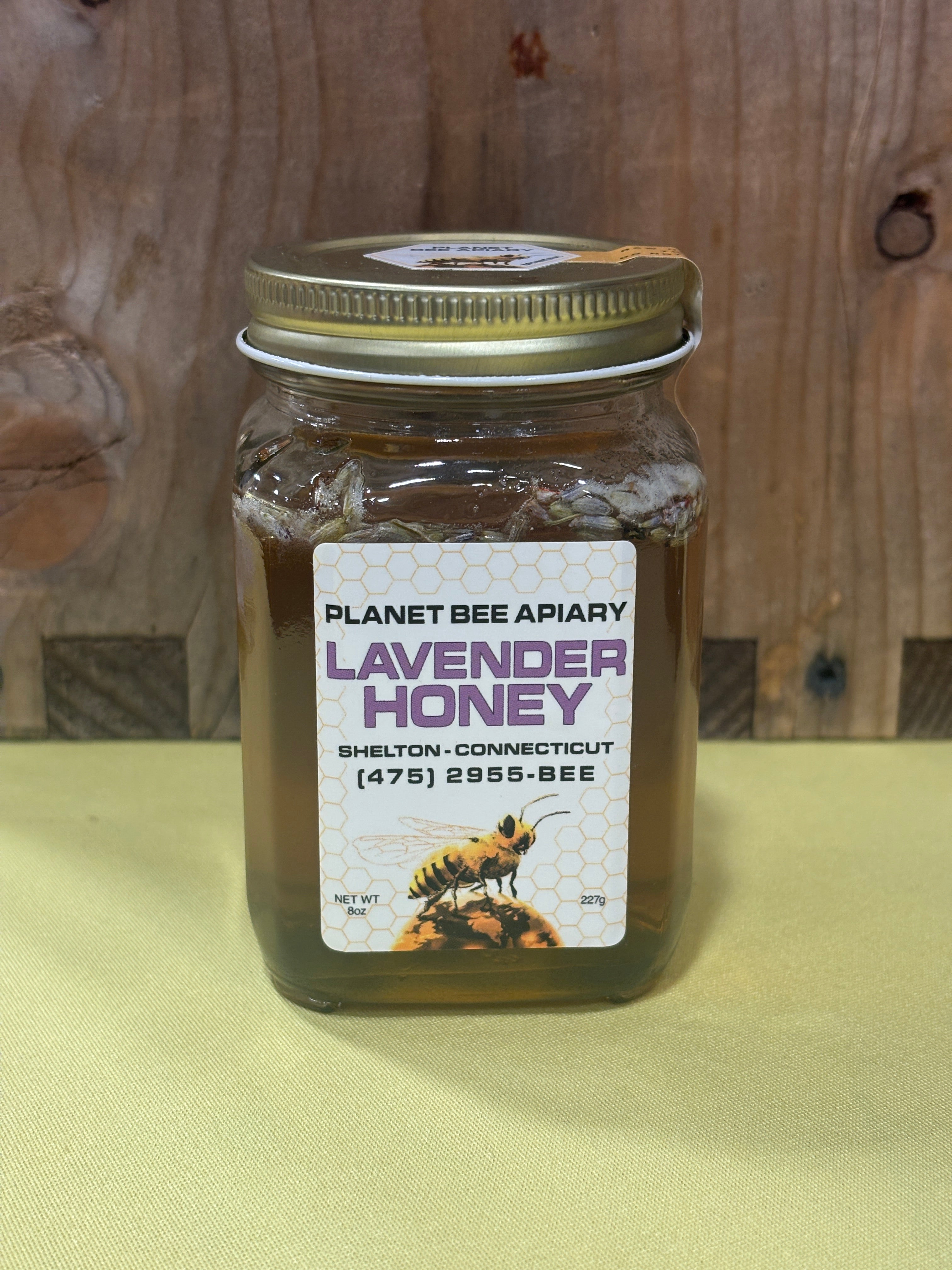LAVENDER HONEY 8oz – PLANET BEE APIARY
