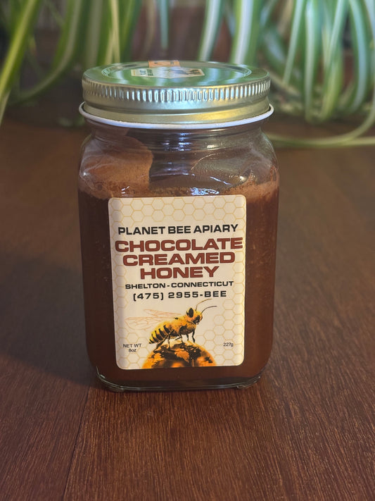 CHOCOLATE CREAMED HONEY 8oz