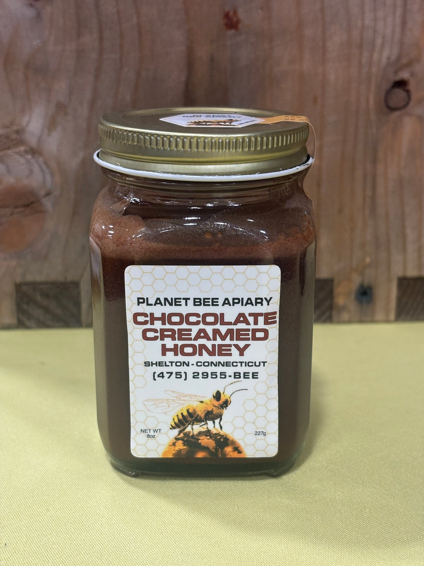 CHOCOLATE CREAMED HONEY 8oz
